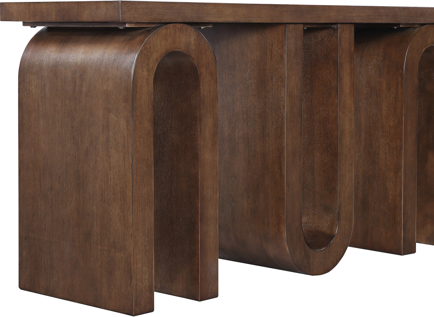 robertson brown console table