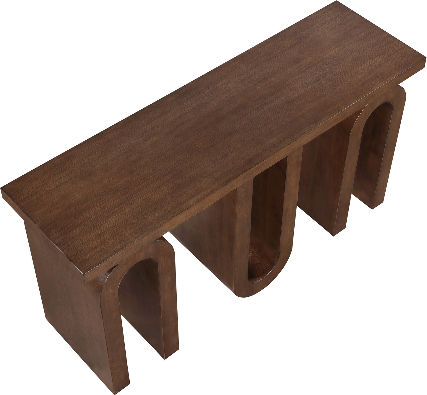 robertson brown console table