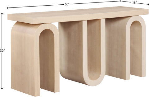 Robertson Natural Console Table