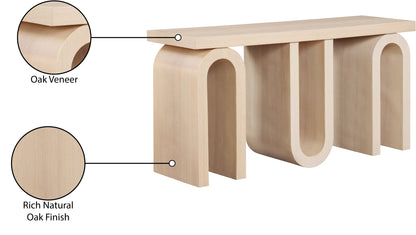 Robertson Natural Console Table