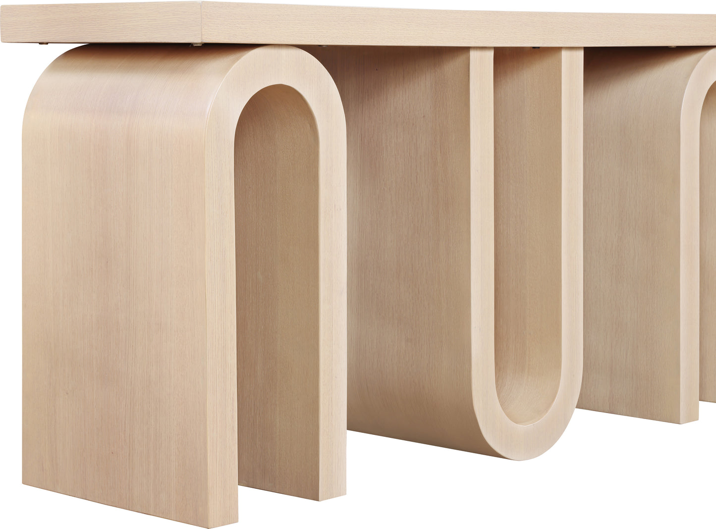 robertson natural console table