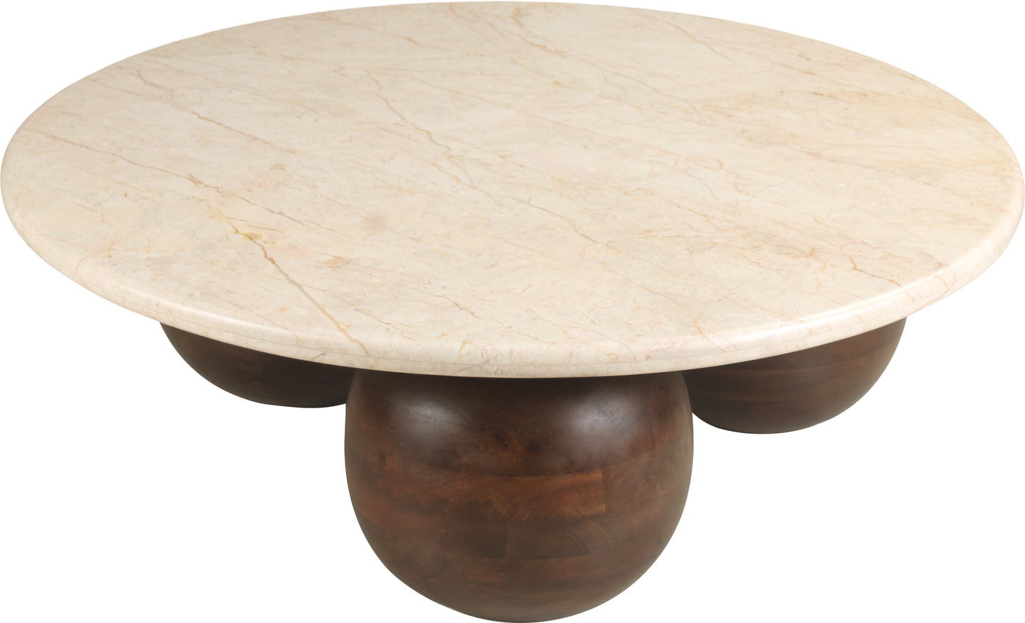 formentera beige marble coffee table