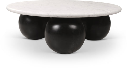 Formentera White Marble Coffee Table