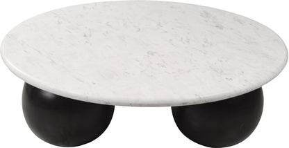 Formentera White Marble Coffee Table