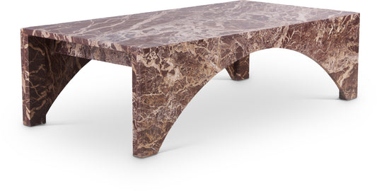 Rory Cherry Marble Coffee Table