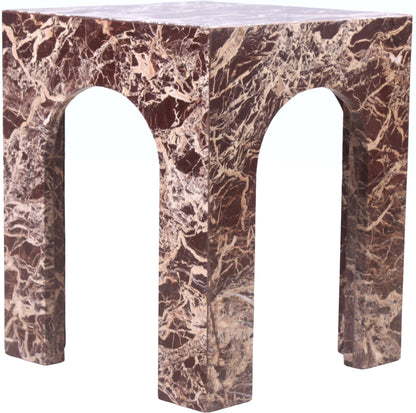 Rory Cherry Marble End Table