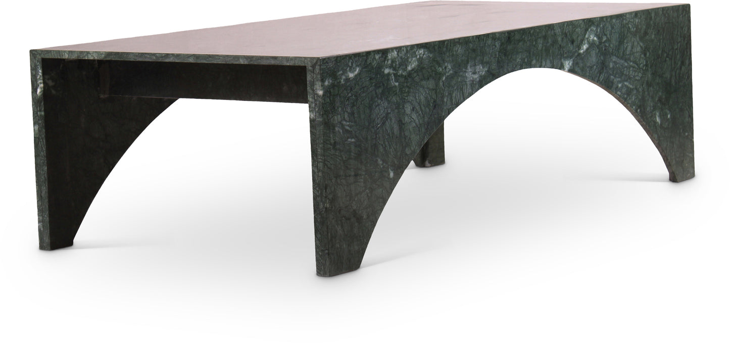 rory green marble coffee table