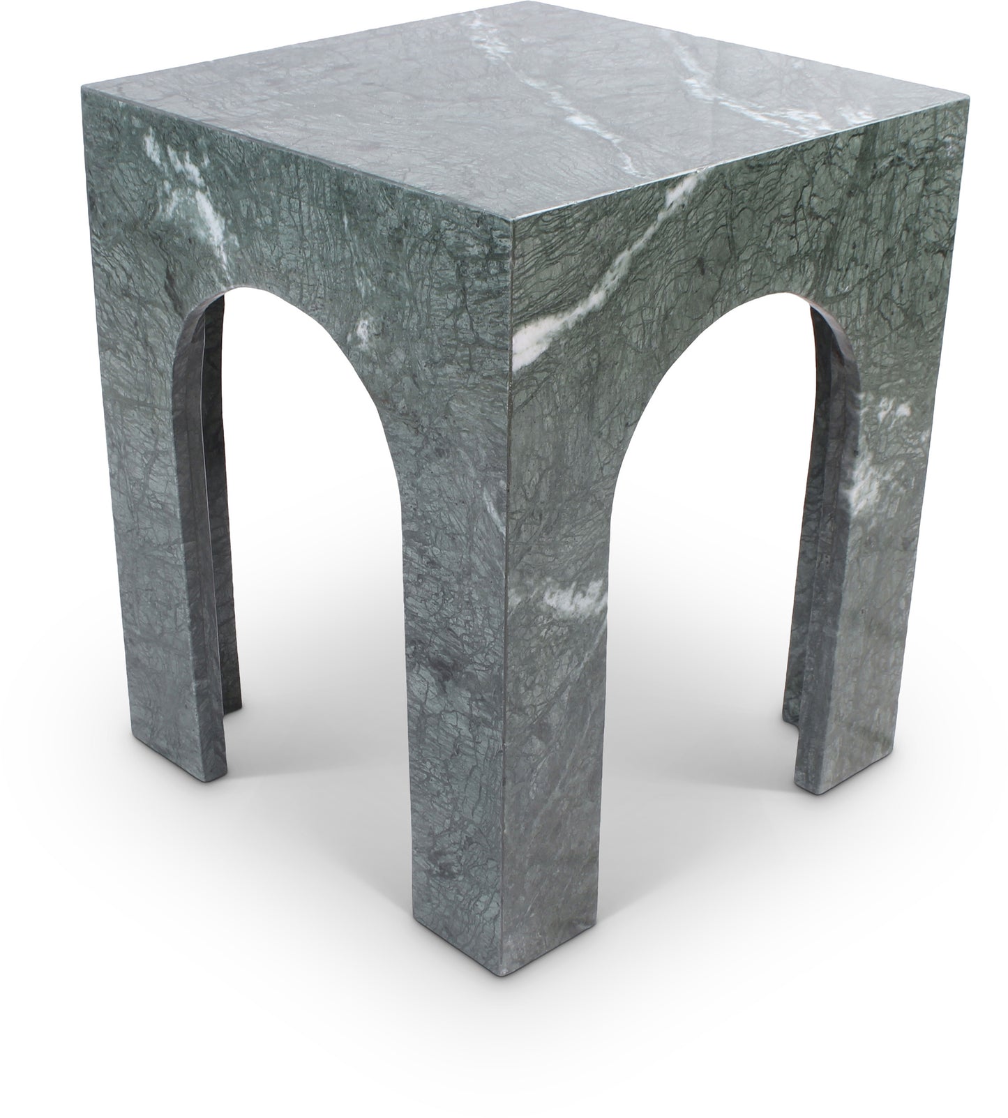 rory green marble end table