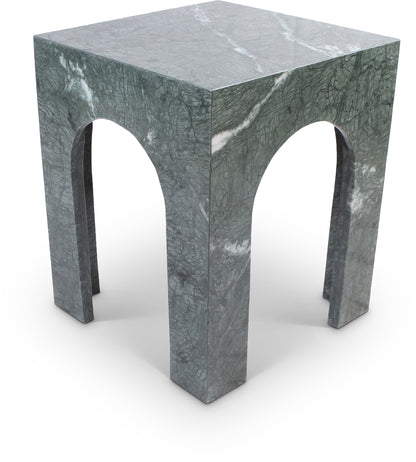 Rory Green Marble End Table