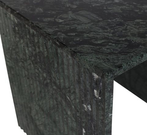 Tessa Green Genuine Marble End Table, 1 Piece