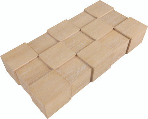 Camden Natural Oak Veneer Coffee Table, 1 Piece