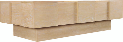 Camden Natural Oak Veneer Coffee Table, 1 Piece