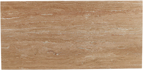Tessa Natural Travertine Coffee Table, 1 Piece