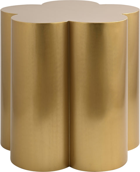 Iris Gold Iron End / Side Table, 1 Piece