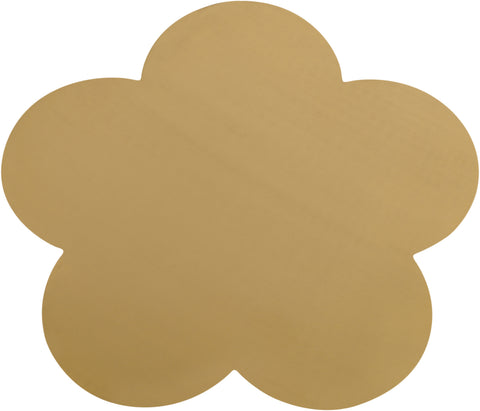 Iris Gold Iron End / Side Table, 1 Piece