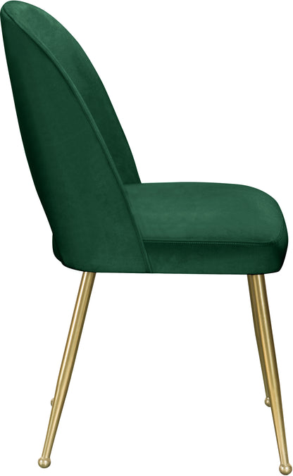 Edison Green Velvet Dining Chair C