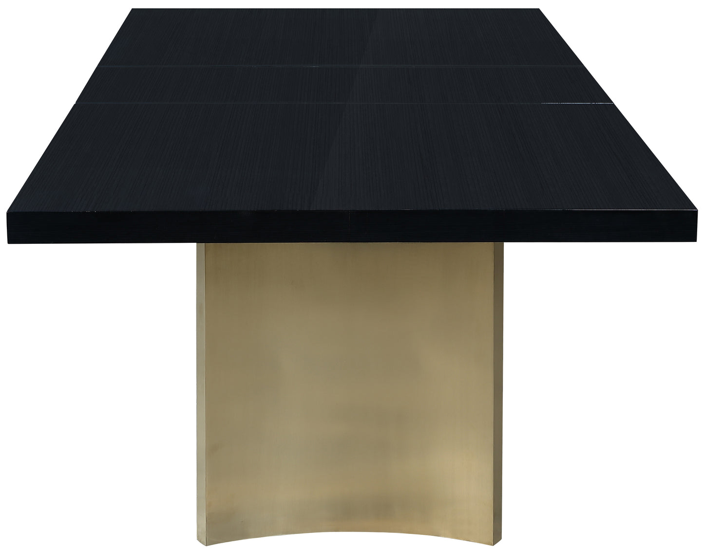 landon black dining table (3 boxes) t