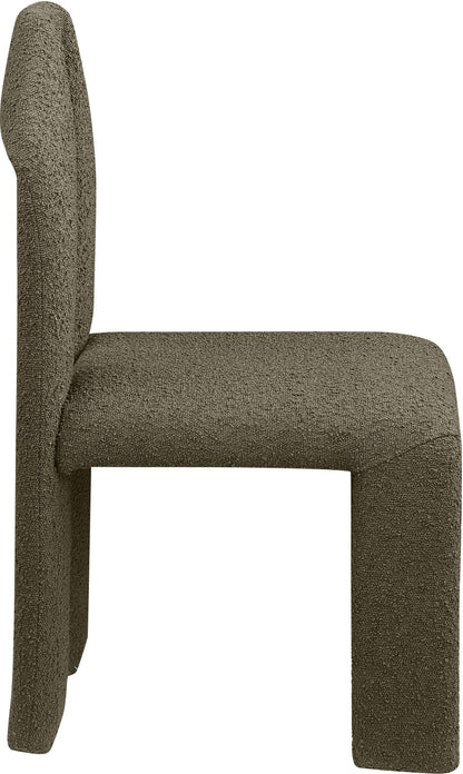 Sei Olive Boucle Fabric Dining Chair