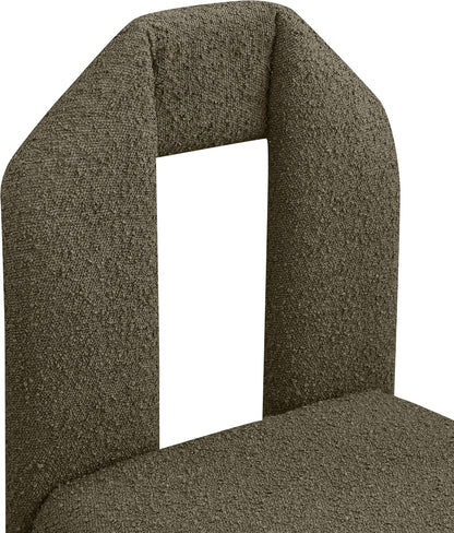 Sei Olive Boucle Fabric Dining Chair