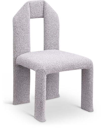 Sei Taupe Boucle Fabric Dining Chair