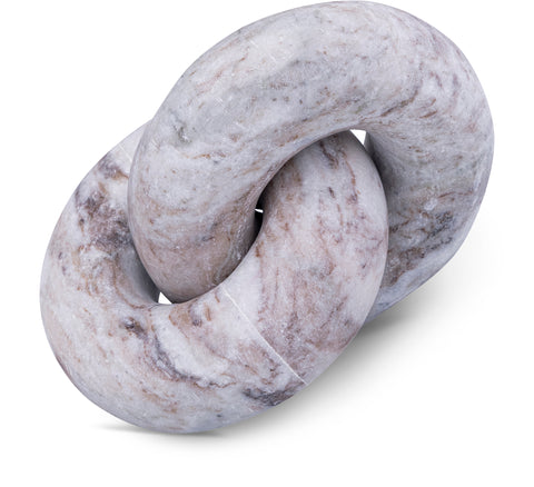 Piper Brown Genuine Marble Decorative Knot, 1 Piece
