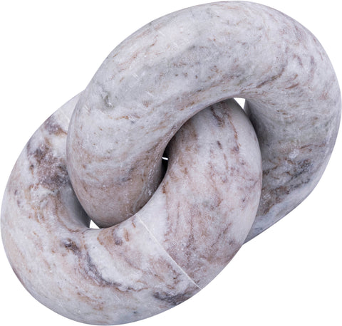 Piper Brown Genuine Marble Decorative Knot, 1 Piece