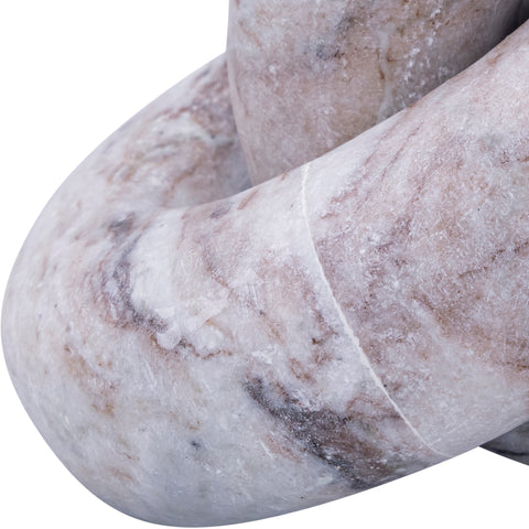 Piper Brown Genuine Marble Decorative Knot, 1 Piece