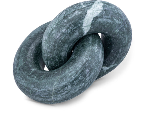 Piper Green Genuine Marble Decorative Knot, 1 Piece