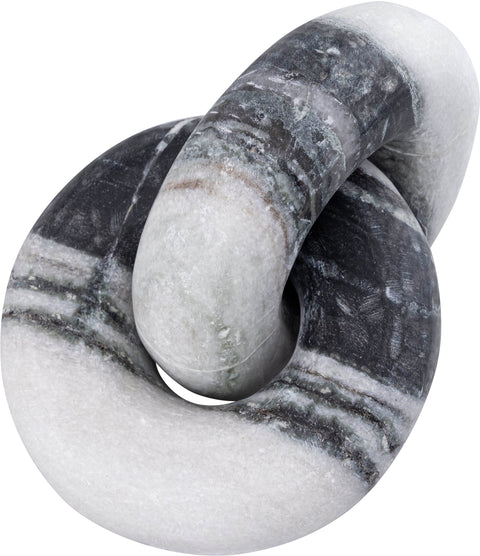 Piper Panda Genuine Marble Decorative Knot, 1 Piece