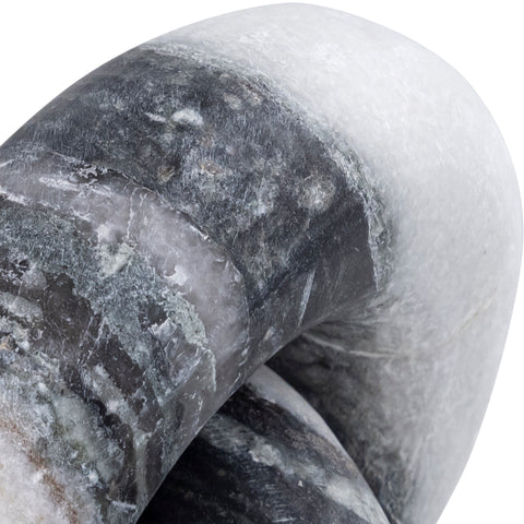 Piper Panda Genuine Marble Decorative Knot, 1 Piece