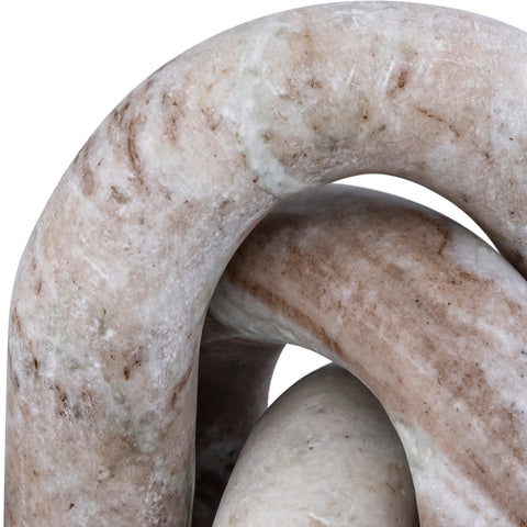 Talia Brown Genuine Marble Decorative Object, 3-Piece