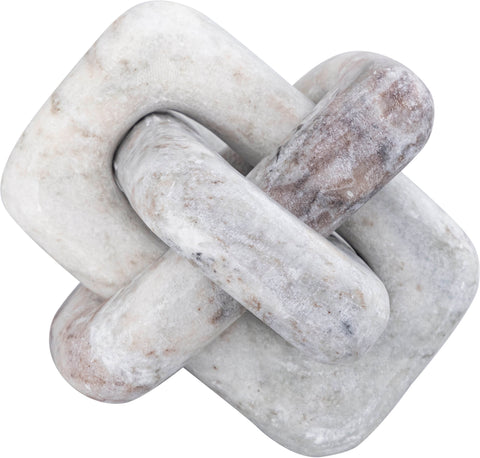 Talia Brown Genuine Marble Decorative Knot, 1 Piece