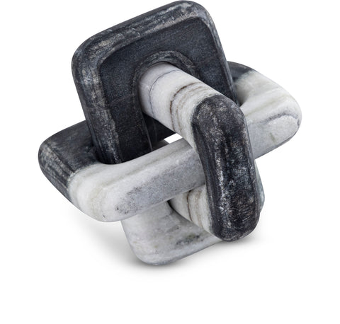 Talia Panda Genuine Marble Decorative Knot, 1 Piece