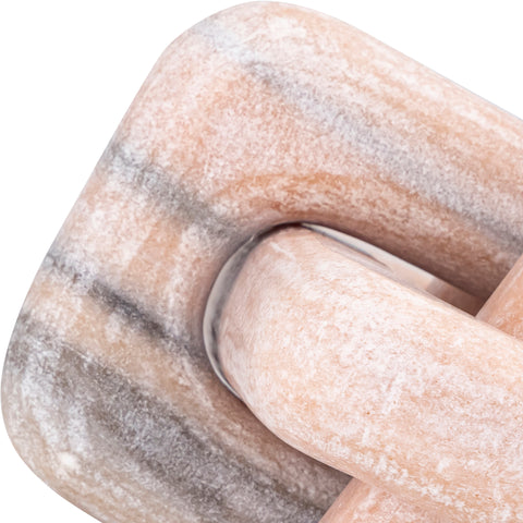Talia Pink Genuine Marble Decorative Knot, 1 Piece