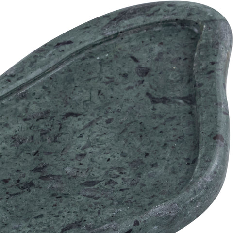 Isolde Green Genuine Marble Tray, 1 Piece