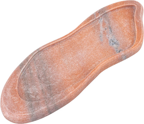 Isolde Pink Genuine Marble Tray, 1 Piece