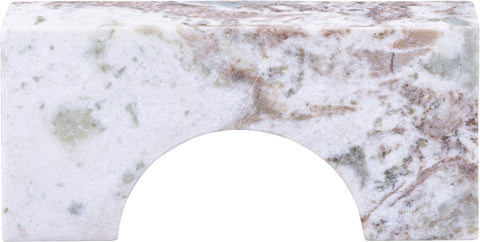 Indie Brown Genuine Marble Decorative Object, 1 Piece