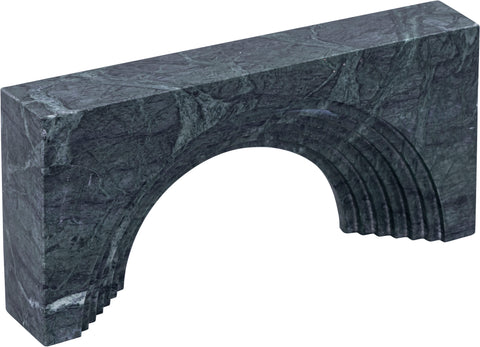 Indie Green Genuine Marble Decorative Object, 1 Piece