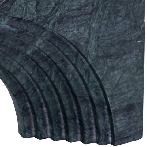 Indie Green Genuine Marble Decorative Object, 1 Piece