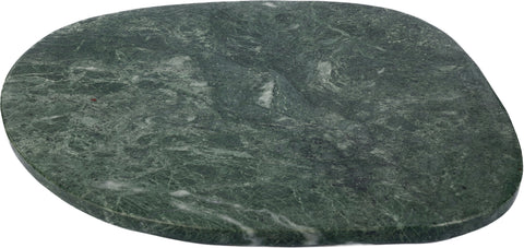 Olive Green Genuine Marble Decorative Tray, 1 Piece (Style 2)