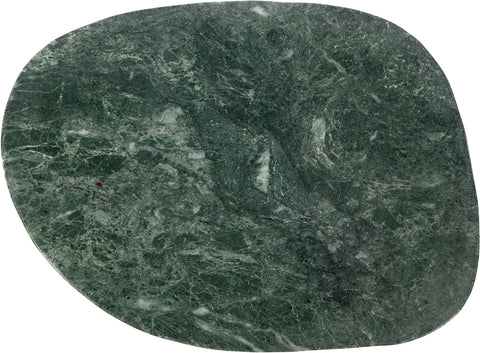 Olive Green Genuine Marble Decorative Tray, 1 Piece (Style 2)
