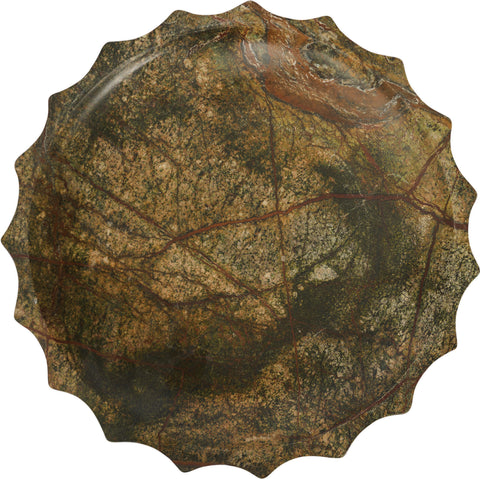 Bellamy Green Genuine Marble Bowl, 1 Piece