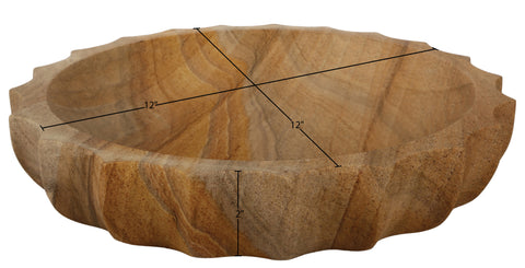 Bellamy Rainbow Sandstone Bowl, 1 Piece