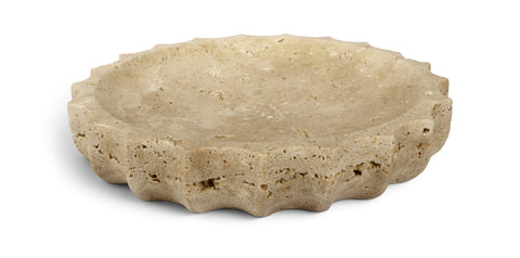 Bellamy Beige Travertine Bowl, 1 Piece