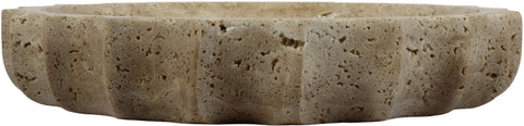 Bellamy Beige Travertine Bowl, 1 Piece