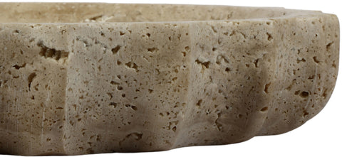 Bellamy Beige Travertine Bowl, 1 Piece