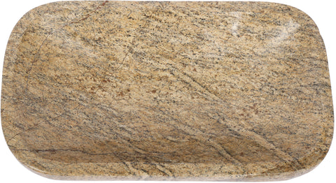 Sage Brown Genuine Marble Tray, 1 Piece