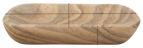 Sage Rainbow Sandstone Tray, 1 Piece