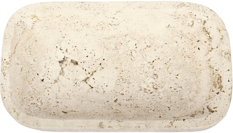 Sage Beige Travertine Tray, 1 Piece