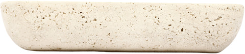 Sage Beige Travertine Tray, 1 Piece